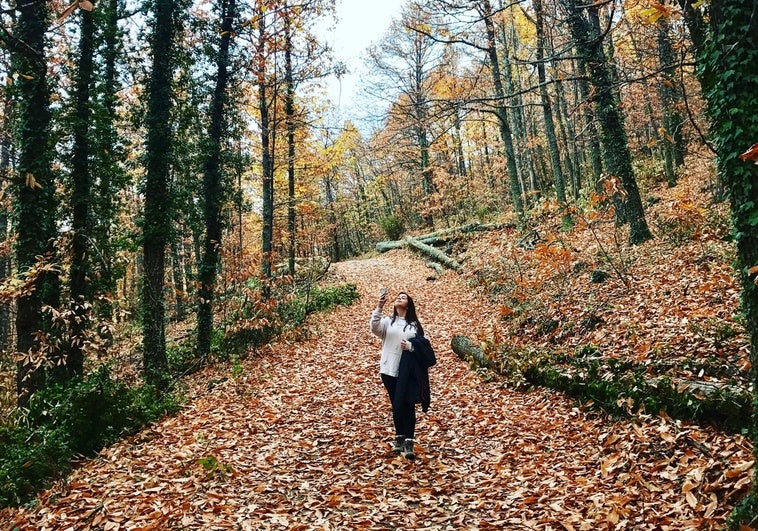 El Otoño Mágico del Ambroz echa a andar en Baños de Montemayor